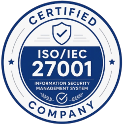 ISO/IEC 27001 Certified